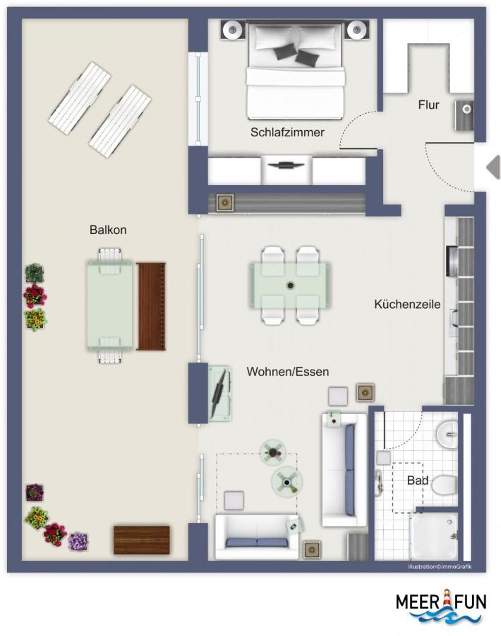 Linden-Palais Wohnung 34 Хайлигендамм Экстерьер фото